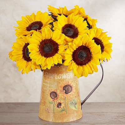 Sunflower delight bouquet