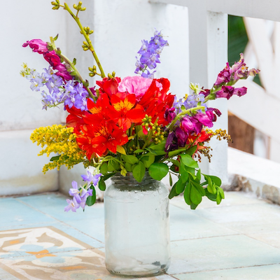 Wildflower explosion bouquet